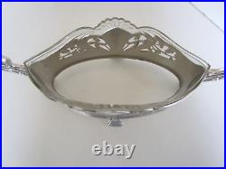 WMF Art Nouveau Jardiniere, Centre Piece, Silver Plated, Glass Liner, Circa 1900