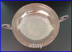 WMF Art Nouveau Silver Plated Centre Piece Footed Twin Handles With Original