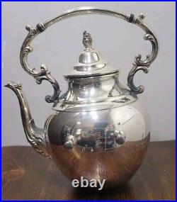 WM Rogers Silver Plate Vtg Coffee Tea Service 7 Piece Set