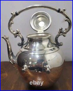 WM Rogers Silver Plate Vtg Coffee Tea Service 7 Piece Set