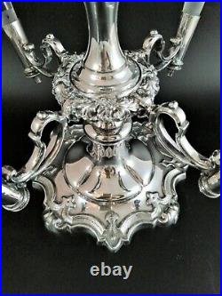 Walker & Hall Antique silver-plated Table Centrepiece, 19th century