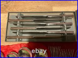 Walker and Hall 58 piece silver Cutlery Set
