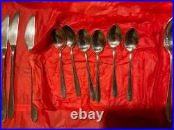 Walker and Hall 58 piece silver Cutlery Set