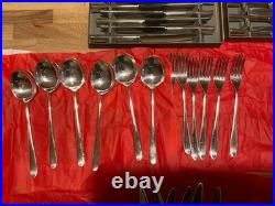 Walker and Hall 58 piece silver Cutlery Set Walker and Hall 58 piece silver Cutlery Set