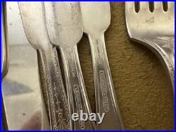Wm Rogers Sectional Silver Plate Triumph 78 Pieces 1925 Flatware Service For 8