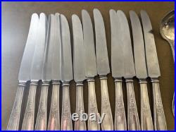 Wm Rogers Sectional Silver Plate Triumph 78 Pieces 1925 Flatware Service For 8