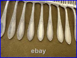 Wm Rogers Sectional Silver Plate Triumph 78 Pieces 1925 Flatware Service For 8