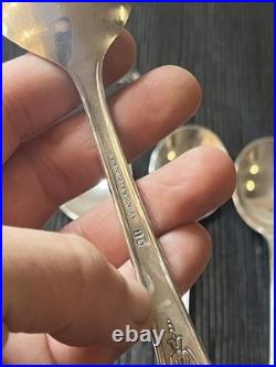 Wm Rogers & Son 41 Piece Silver Plate Flatware