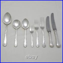 YORK Design WILLIAM TURNER Sheffield Silver Service 60 Piece Canteen of Cutlery