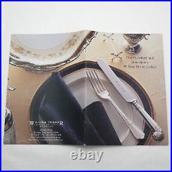YORK Design WILLIAM TURNER Sheffield Silver Service 60 Piece Canteen of Cutlery